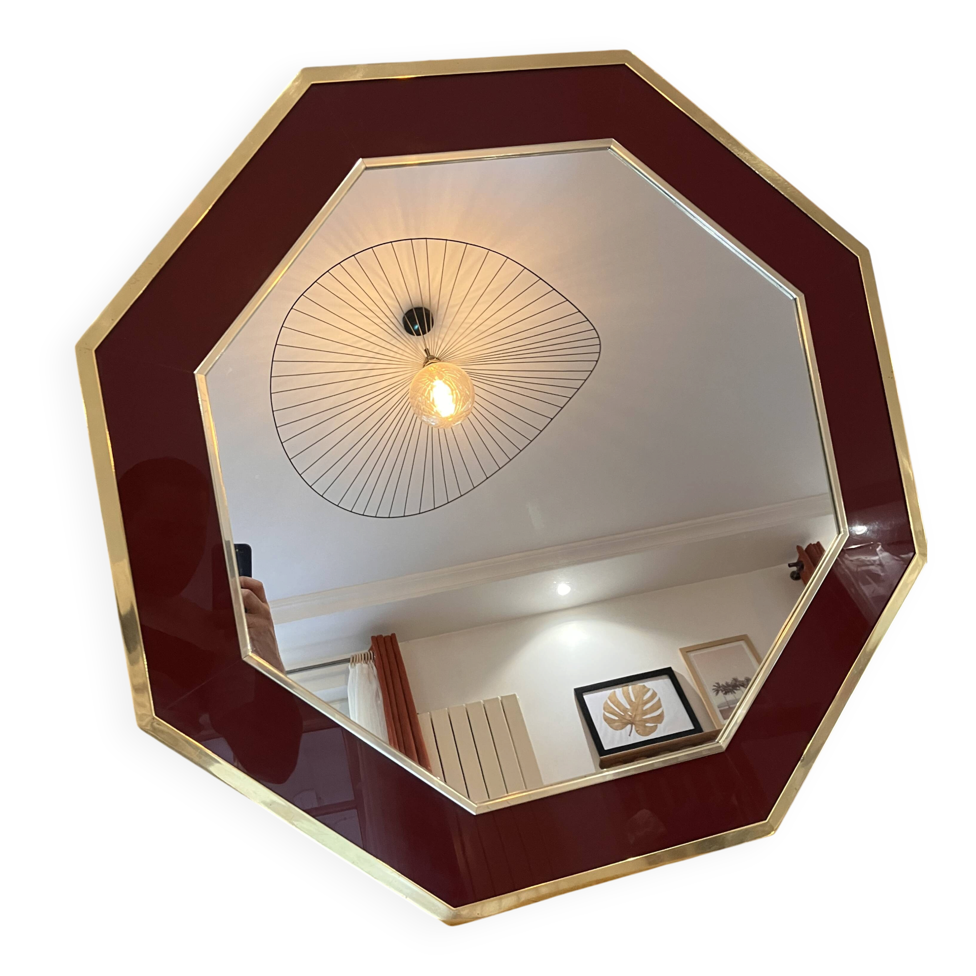 Octagonal mirror Eric Maville