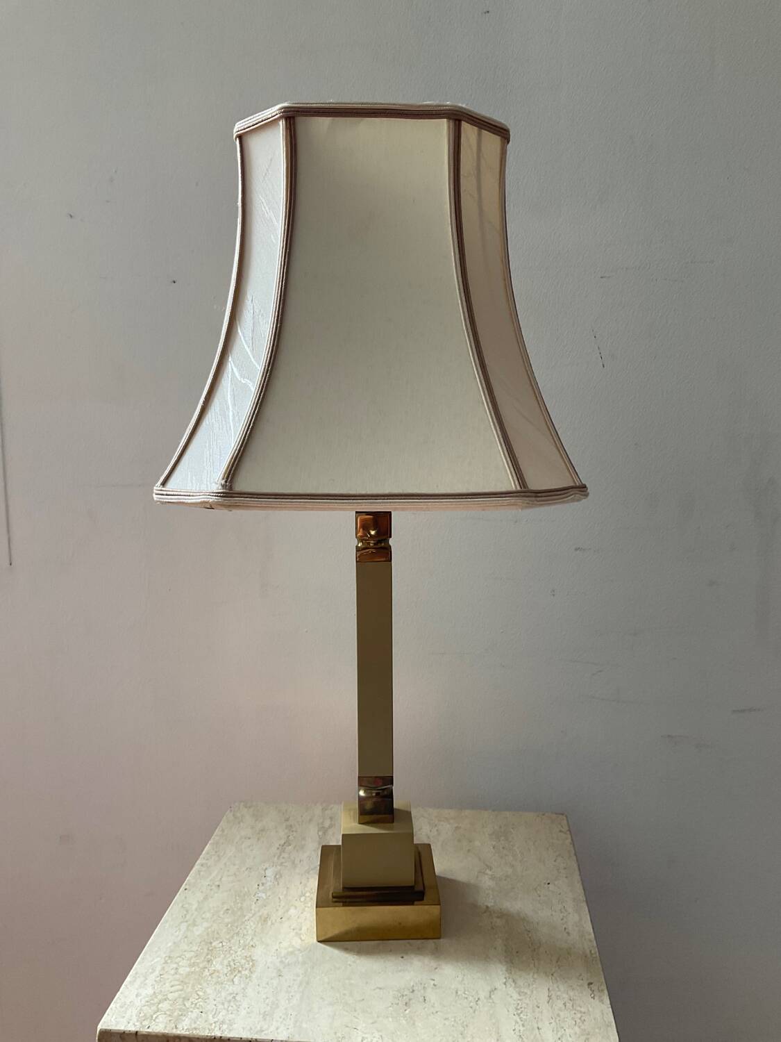 Brass lamp from the 70s