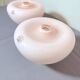 Pair of Murano glass bedside lamps, 1970