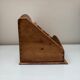 Old office sorter mail rack vintage wooden letter holder