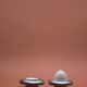 Pair of egg cups by Erik Magnussen – Stelton, early 1970s.