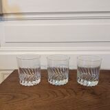 3 whisky glasses