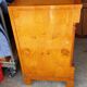 Commode en ronce de noyer XXème