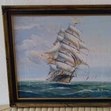Sailing ship marine painting