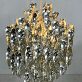 Mid-century spiral ceiling lamp by Verner Panton for Lüber AG, model SP1, Germany, 1970s, early example.