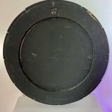 Oswald Tieberghien round ceramic mirror
