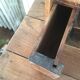 Antique wall-mounted shelf unit