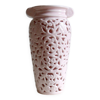 Casa Domani cut ceramic vase