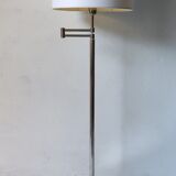 Articulated reading floor lamp from the 80s