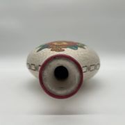 Art deco vase in longwy enamels