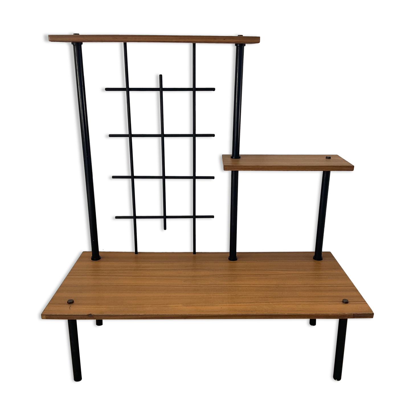 Vintage 60s shelf in formica and metal