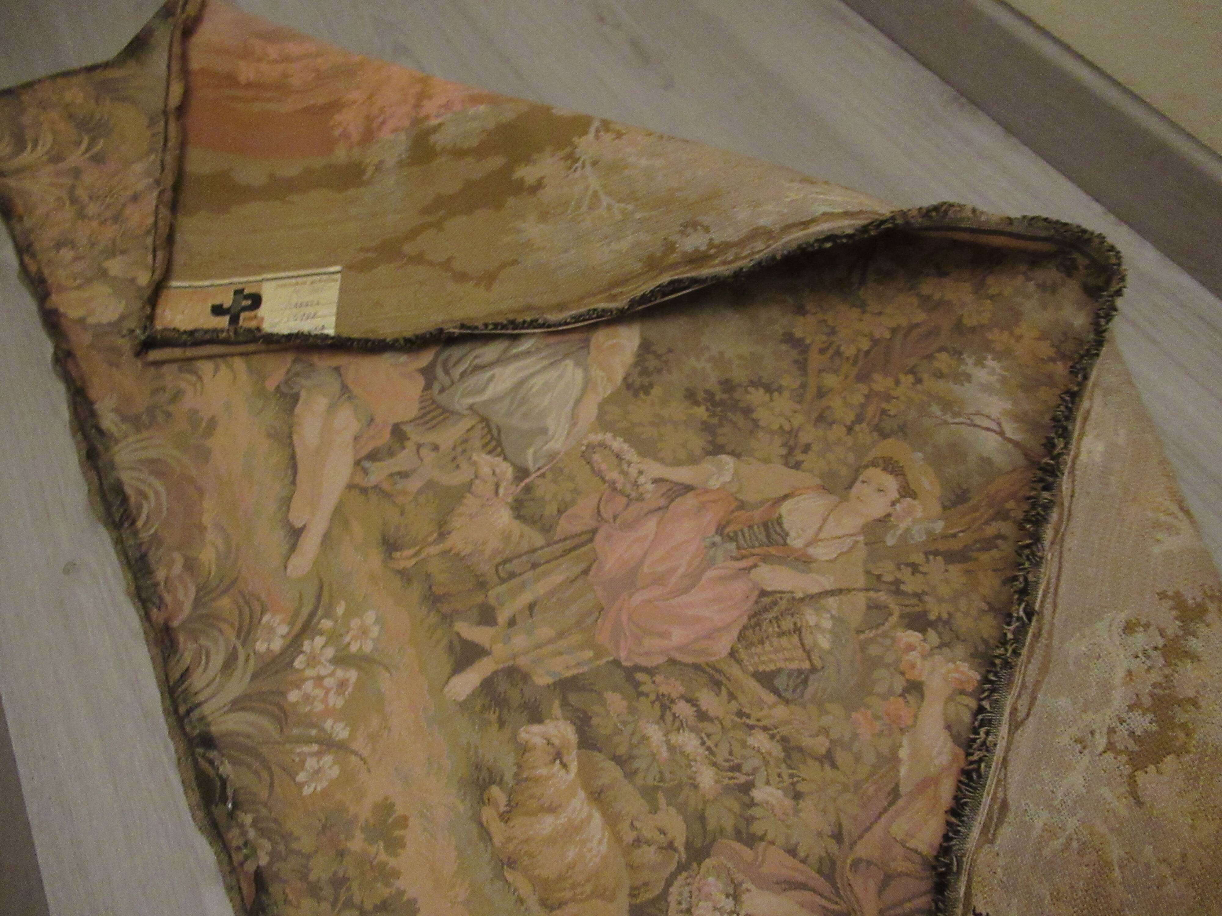 Tapestry numbered 305 / 266974 article 4997 goblin panels manufacture jp paris