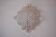 XL frosted leaf wall light, Murano glass, Italy, 1970