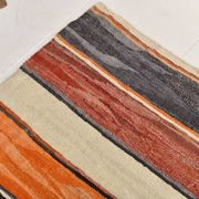 10X13 Soft Colors Rare Large Area Vintage Wool Kilim Rug, 300x389 Cm