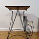 1960s Scoubidou magazine rack