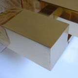 Vintage wall lamp Kalmar Austria, brass glass, 60s