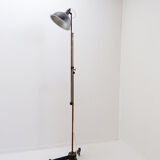 Industrial articulated floor lamp