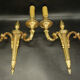 Paire d'appliques style Louis XVI par Lucien Gau, Paris