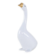 Figurine en porcelaine de oie, design hongrois, années 1960, fabriquée par Holloháza.