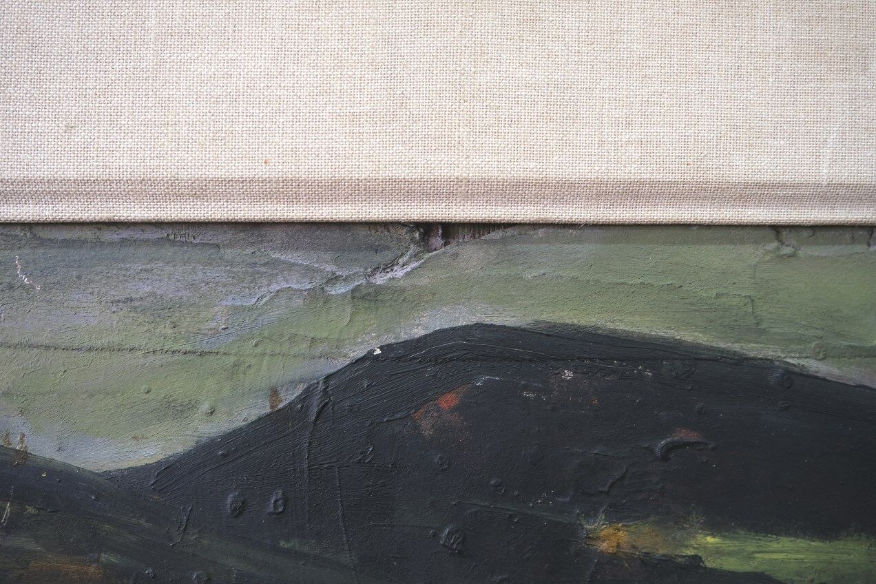 Gerhard Lundberg (1905-1980), Swedish Modern Painting, 1972, Oil on Panel, Framed