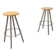 Set of German kitchen or bar stools Duktus by Bulthaup, Set of 2