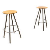 Set of German kitchen or bar stools Duktus by Bulthaup, Set of 2