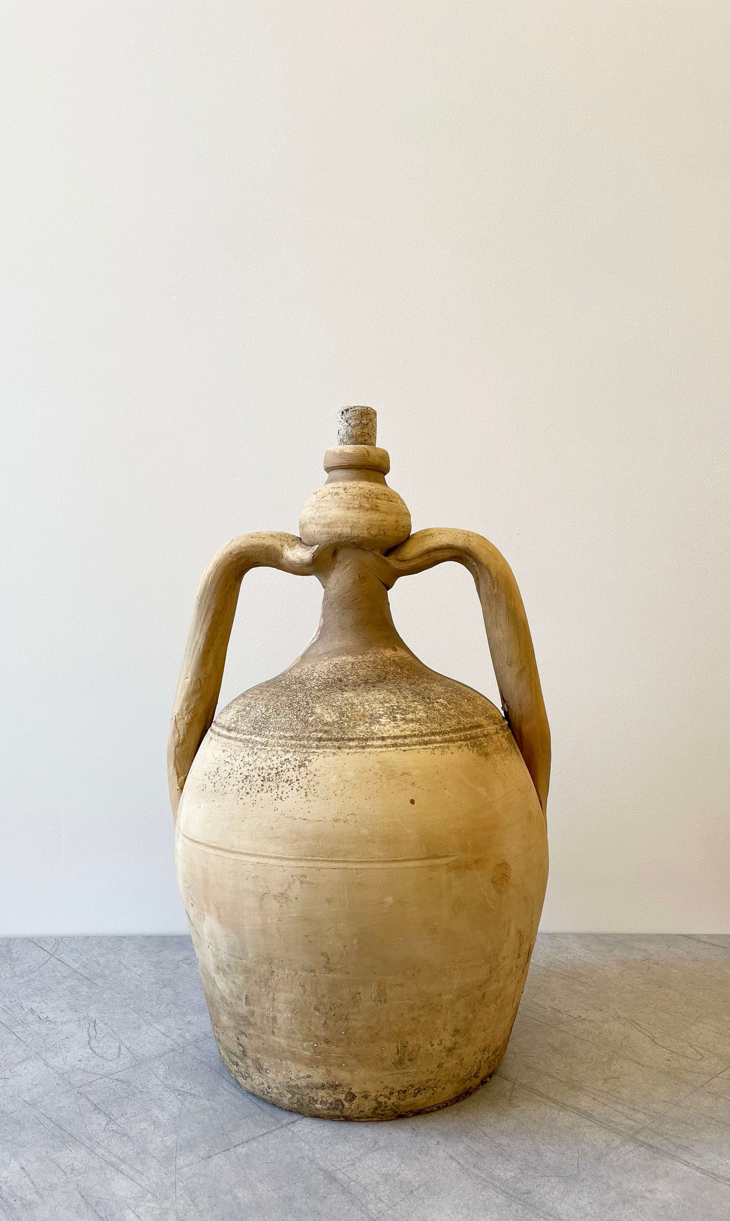 Antique unglazed amphora