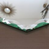 Beveled octagonal mirror 40s 50s 31x31cm