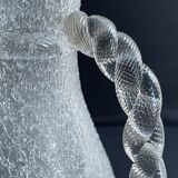 Baccarat, St. Louis - Broc with ice reserve (1) - Art Nouveau - Frosted crystal