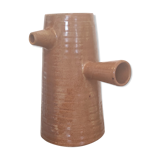 Pitcher in sandstone ringed by Arts Ceram - 70s