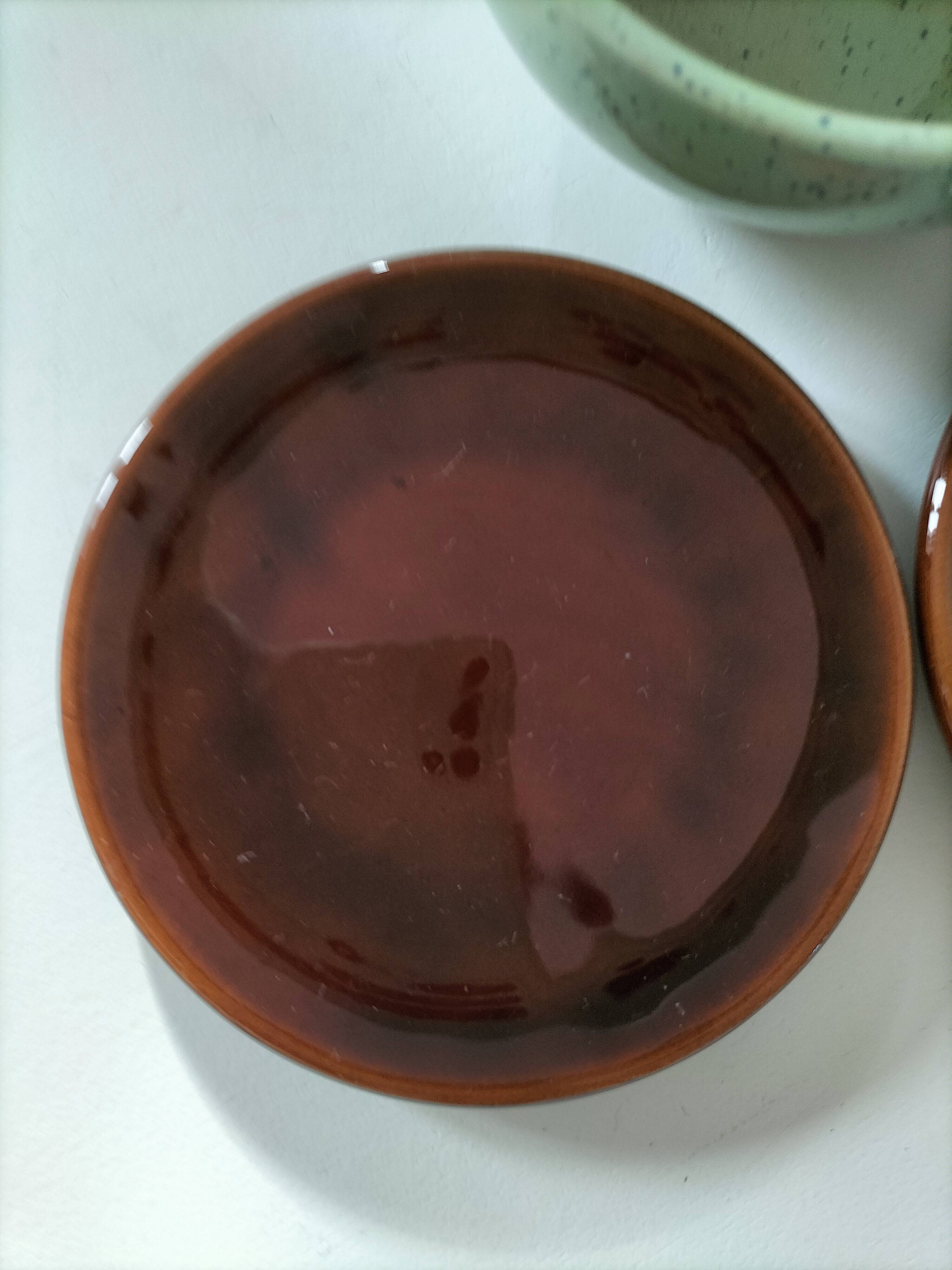 Vintage blue bowl mix & match set – country breakfast spirit