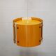 Modern Danish Pendant Lamp: Dark Yellow Metal, 1990s Design