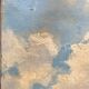 Tableau HST/P Marine Sailing Boat in Calm Weather signed (circa 1950)