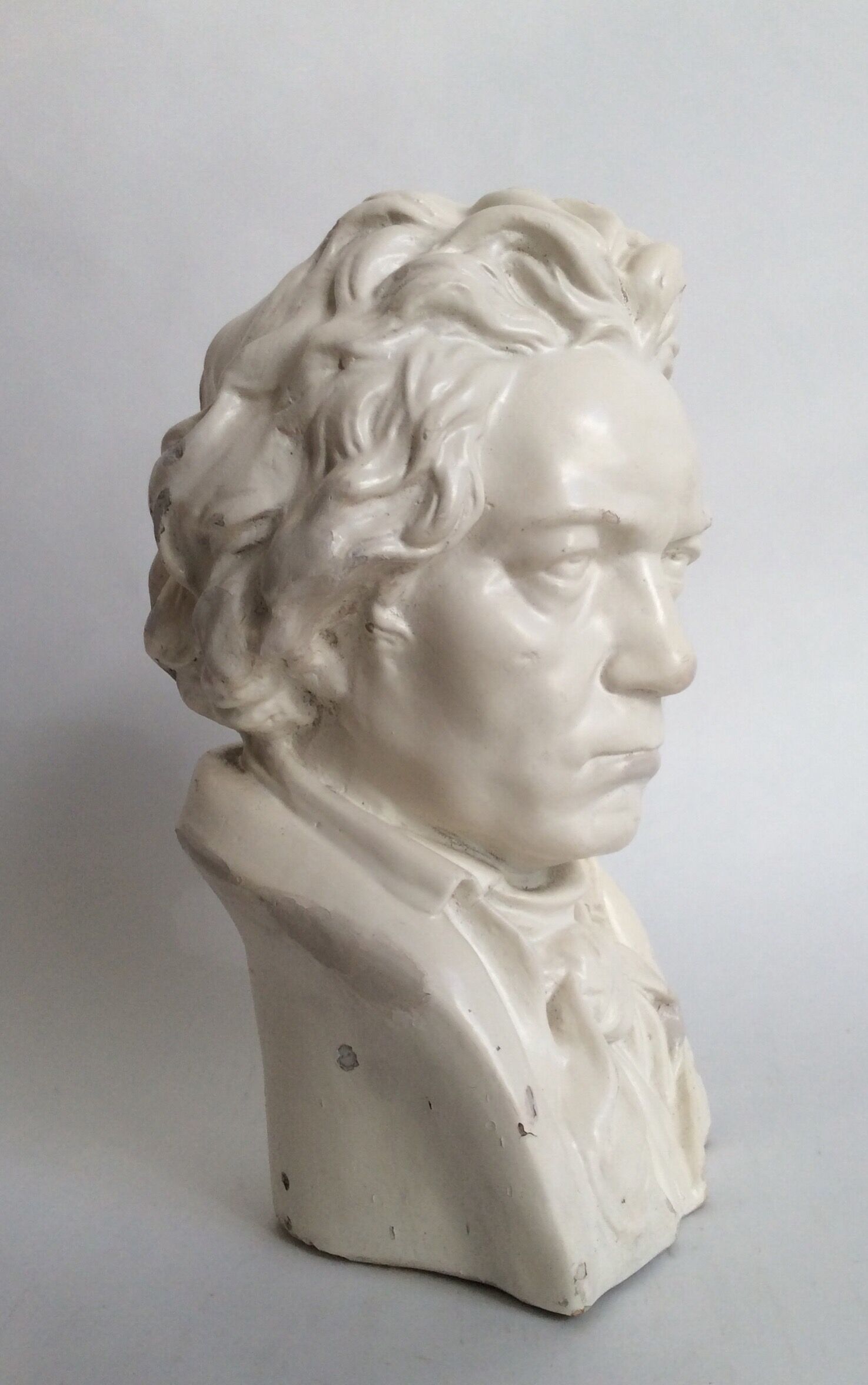 Buste de Beethoven en plâtre