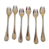 Set of 6 Christofle oyster forks