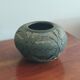 Brazilian pottery ball vase from Oyapock