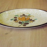 Vintage Boch La Louviere Corfu Collection Pair Large Oval Serving Plate