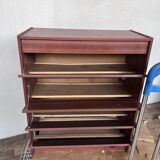 Furniture shoe cabinet vintage 1960