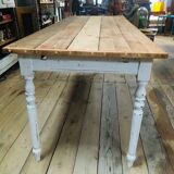 Large white fir country table 1930s