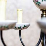 Faience Pendant Lamp, 1960s