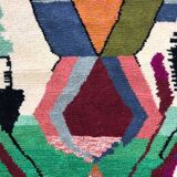 Handmade Berber rug in pure wool 3x2 m