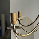 Modern metal chandelier with 5 lights