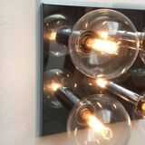 Vintage Space Age ceiling lamp by Motoko Ishii for Staff