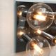 Vintage Space Age ceiling lamp by Motoko Ishii for Staff