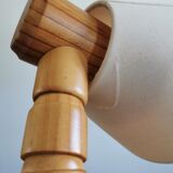 Scandinavian articulated pine lamp