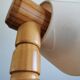 Scandinavian articulated pine lamp