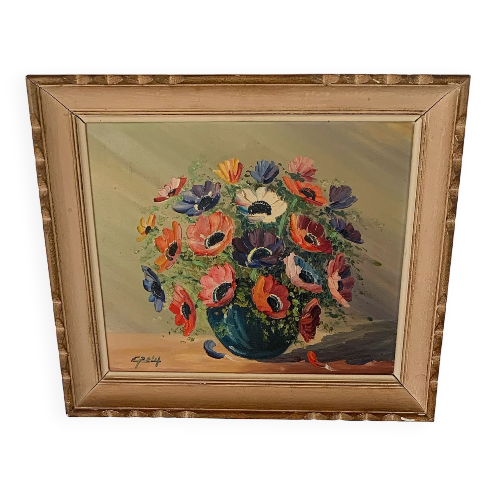 Oil on canvas from the 1950s