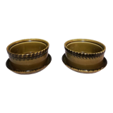 2 earthenware ramekins from Gien