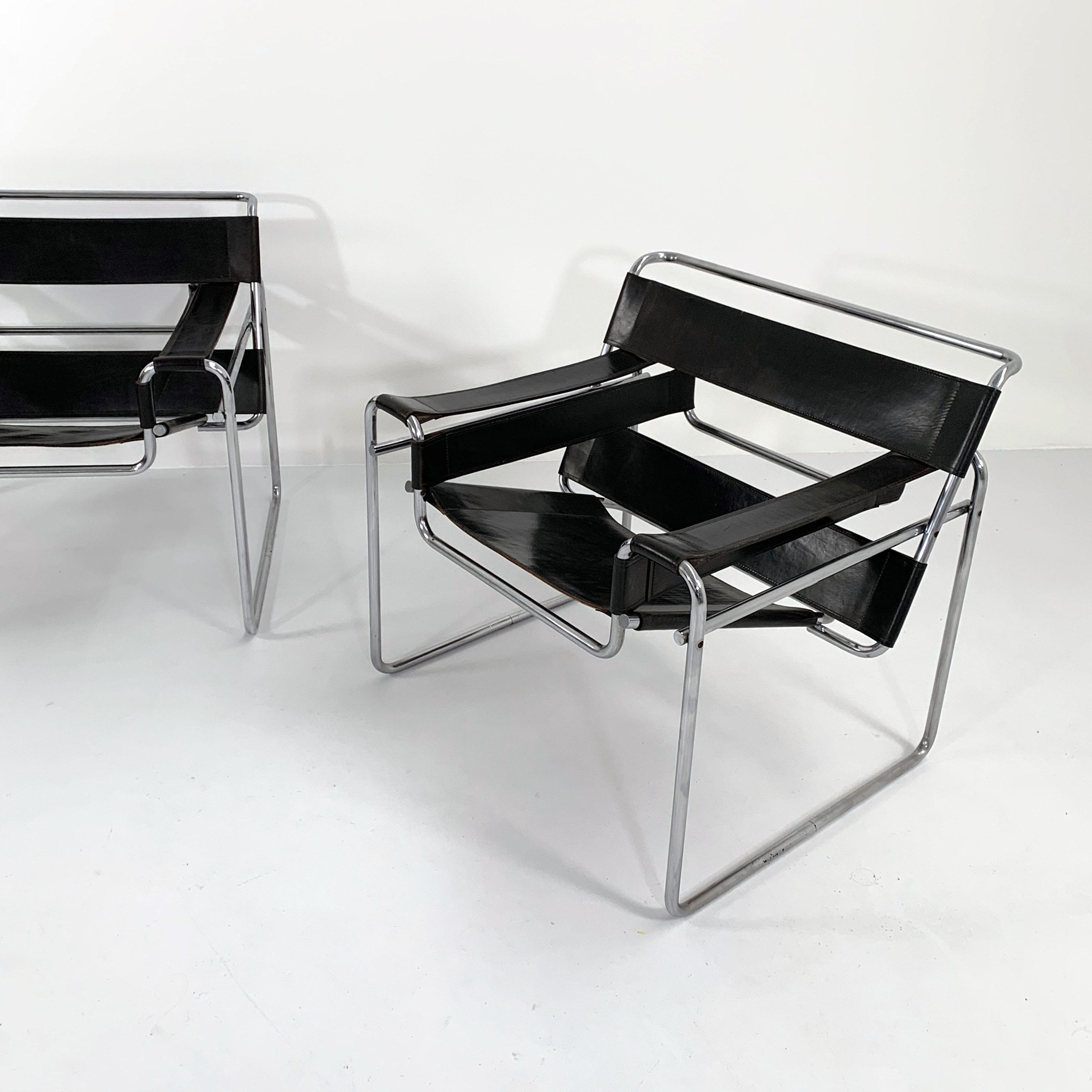 Armchair B3 Wassily by Marcel Breuer gavina edition, 1970