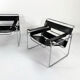 Armchair B3 Wassily by Marcel Breuer gavina edition, 1970